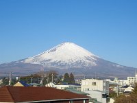 御殿場市内の富士山